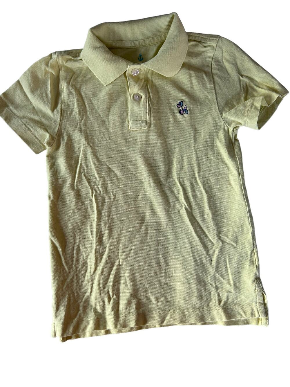 Crewcuts Yellow Polo Shirt size 4-5